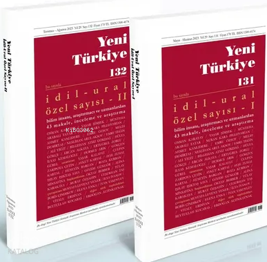 İdil - Ural Özel Sayısı 131-132. Sayılar (2 Cilt)