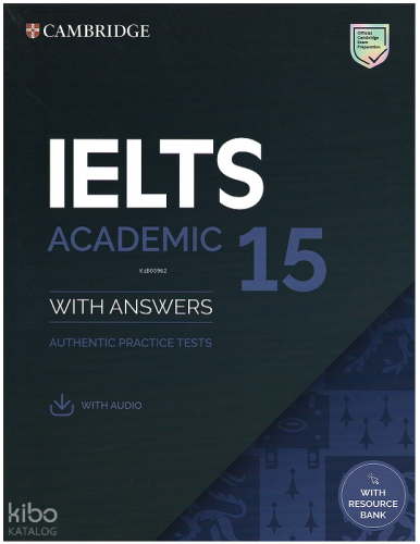 IELTS 15 Akademic Student's Book with  Answers & Downloadable Audio