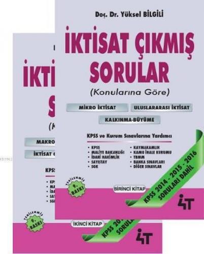 İktisat Çıkmış Sorular 2 Cilt; Konularına Göre