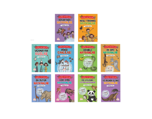İlginç Hayvanlar (10 Kitap)