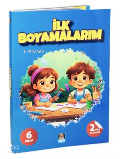 İlk Boyamalarım - Renkli ve Çıkartmalarla Beraber