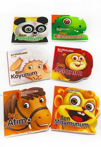 İlk Kitaplarım Seti 0-3 Yaş - Hayvanlar - 6 Kitap