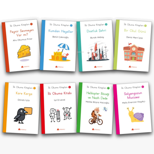 İlk Okuma Kitapları 8 Kitaplık Set