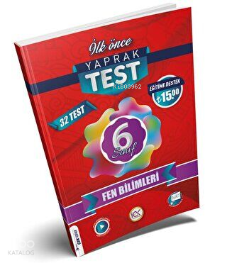 İlk Önce Yayıncılık 6. Sınıf Fen Bilimleri Yaprak Test