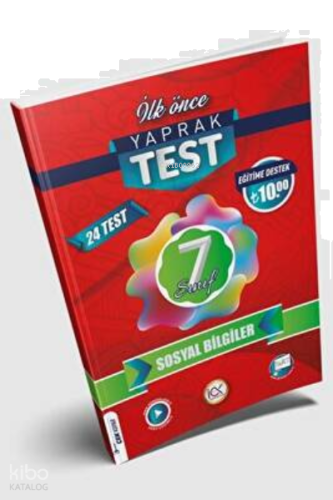İlk Önce Yayıncılık 7.Sınıf Yaprak Test Sosyal Bilimler