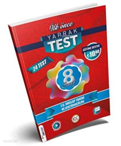 İlk Önce Yayıncılık 8.Sınıf Yaprak Test İnkılap Tarihi