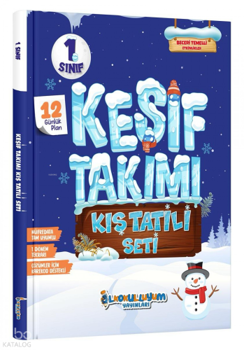 İlkokulluyum 1. Sınıf Keşif Takımı Kış Tatili Seti