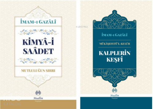 İmam Gazali Kimya-i Saadet ve Kalplerin Keşfi (Ciltli)