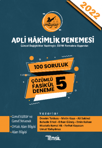 İmtiyaz Hakimlik Denemesi