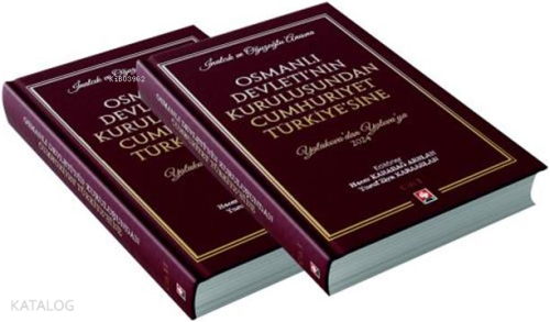 İnalcık ve Oğuzoğlu Anısına Osmanlı Devleti'nin Kuruluşundan Cumhuriyet Türkiye'sine ( 2 Cilt Takım );Yalakova'dan Yalova'ya 2024