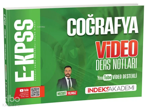 İndeks Akademi 2026 EKPSS Coğrafya Video Ders Notları