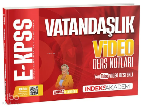 İndeks Akademi 2026 EKPSS Vatandaşlık Video Ders Notları