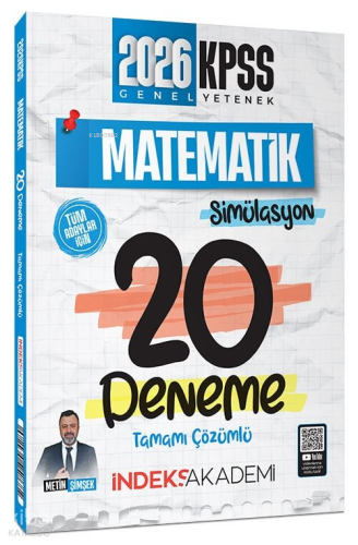 İndeks Akademi 2026 KPSS Matematik Simülasyon 20 Deneme Çözümlü