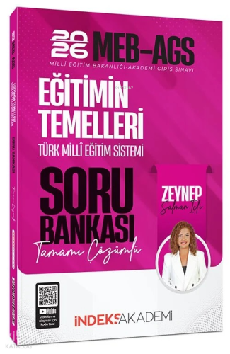 İndeks Akademi 2026 MEB-AGS Eğitimin Temelleri ve Türk Milli Eğitim Si