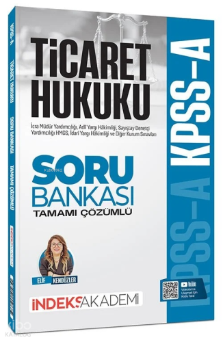 İndeks Akademi KPSS A Grubu Ticaret Hukuku Soru Bankası Çözümlü
