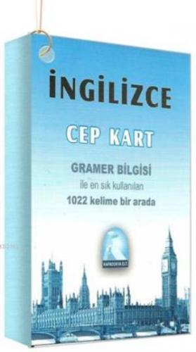 İngilizce Cep Kart; Gramer Bilgisi ile 1022 Kelime Bir Arada