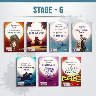 İngilizce Hikaye Kitabı Seti Stage - 6 (7 Kitap Takım)