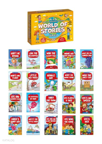 İngilizce Hikayeler 4. ve 5. Sınıf (20 Kitap)