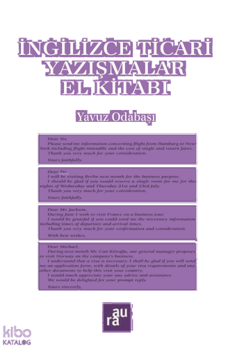 İngilizce Ticari Yazışmalar El Kitabı