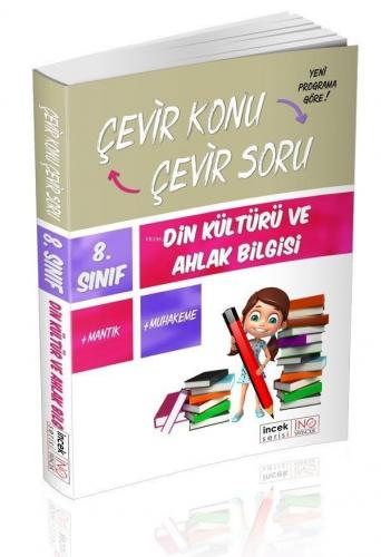 İnovasyon Yayınları 8. Sınıf LGS Din Kültürü ve Ahlak Bilgisi Çevir Konu Çevir Soru İncek Serisi İnovasyon