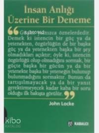 İnsan Anlığı Üzerine Bir Deneme