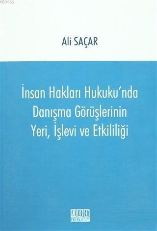 İnsan Hakları Hukuku'nda Danışma Görüşlerinin Yeri, İşlevi ve Etkililiği