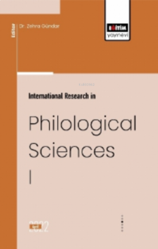 International Research In Philological Sciences I