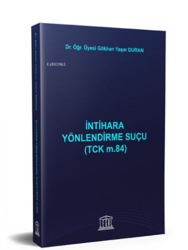 İntihara Yönlendirme Suçu (TCK m.84)