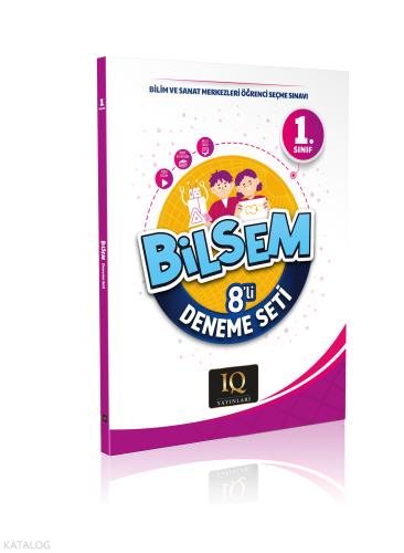 Iq Yayınları 1. Sınıf Bilsem 8 Deneme