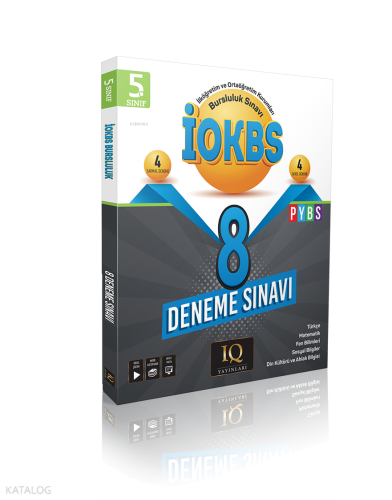 Iq Yayınları 5.Sınıf İokbs 8 Deneme