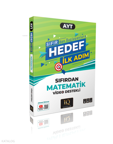 IQ Yayınları AYT Hedef İlk Adım Matematik Soru Bankası