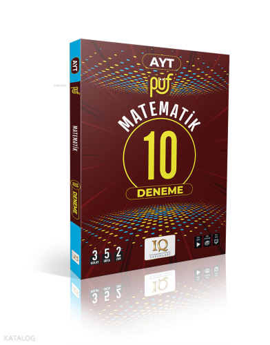 IQ Yayınları Püf AYT Matematik 10 Branş Denemesi