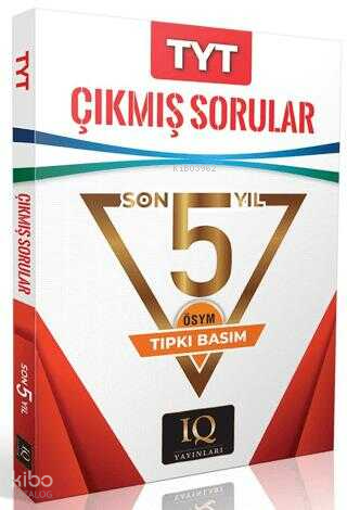 IQ Yayınları Tıpkı Basım ÖSYM Çıkmış Sorular TYT 2020 - 2024