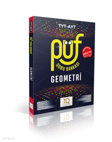IQ Yayınları TYT - AYT Geometri Püf Soru Bankası
