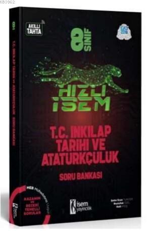 İsem 2021 8 Sınıf Hızlı İsem İnkılap Tarihi ve Atatürkçülük Soru Bankası