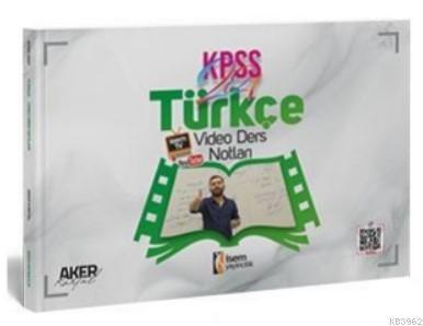 İsem 2021 Evveliyat KPSS Genel Yetenek Türkçe Video Ders Notları