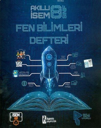 İsem 8. Sınıf Akıllı Fen Bilimleri Defteri