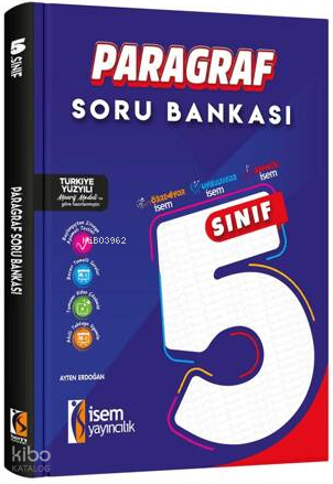 İsem Yayıncılık 5. Sınıf Paragraf Soru Bankası