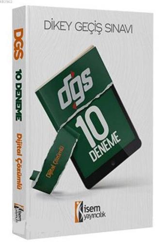 İsem Yayınları 2020 DGS Dijital Çözümlü 10 Deneme