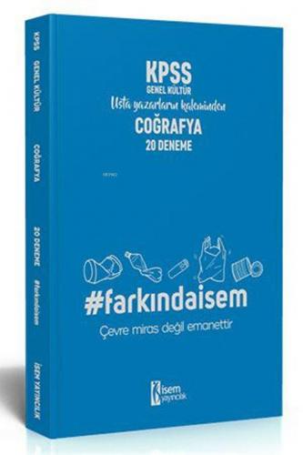 İsem Yayınları 2020 KPSS Genel Kültür Coğrafya Farkındaİsem 20 Deneme