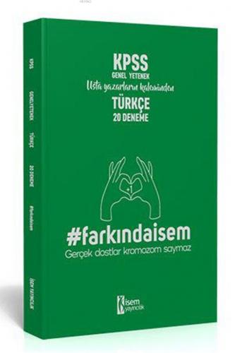 İsem Yayınları 2020 KPSS Türkçe Farkındaİsem 20 Deneme