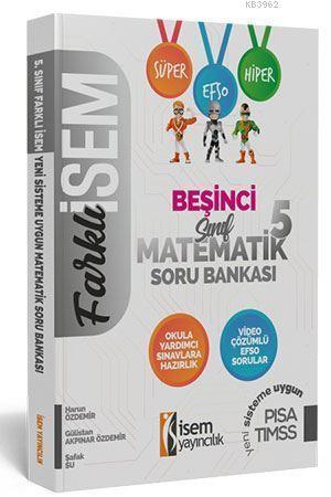 İsem Yayınları 5. Sınıf Matematik Soru Bankası İsem