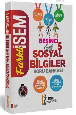İsem Yayınları 5. Sınıf Sosyal Bilgiler Soru Bankası İsem