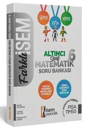 İsem Yayınları 6. Sınıf Matematik Soru Bankası İsem