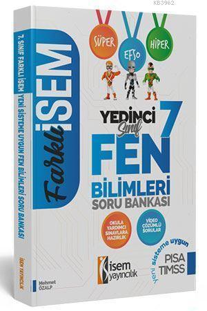 İsem Yayınları 7. Sınıf Fen Bilimleri Soru Bankası İsem