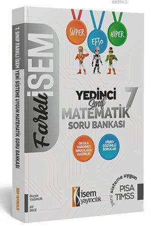 İsem Yayınları 7. Sınıf Matematik Soru Bankası İsem