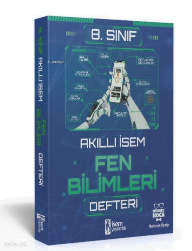 İsem Yayınları 8. Sınıf Fen Bilimleri Akıllı İsem Defteri