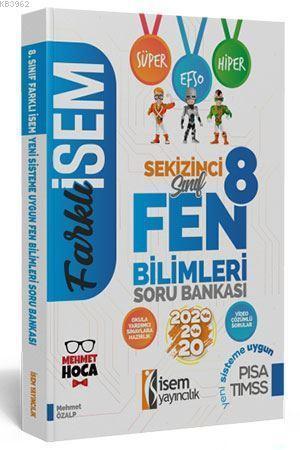 İsem Yayınları 8. Sınıf LGS Fen Bilimleri Soru Bankası İsem