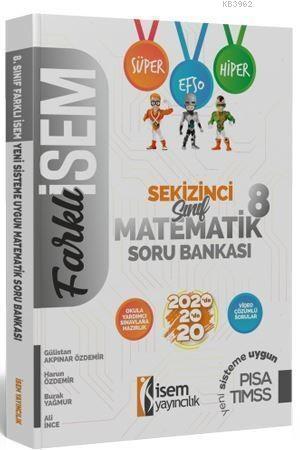 İsem Yayınları 8. Sınıf LGS Matematik Soru Bankası İsem