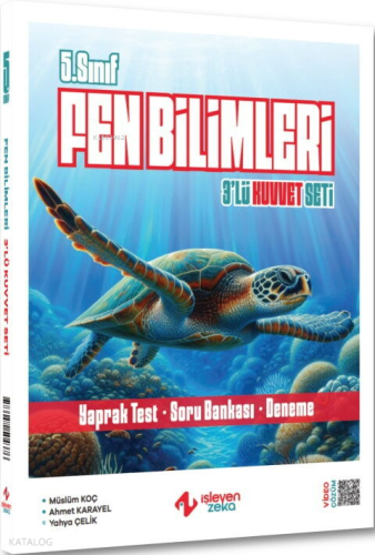 İşleyen Zeka 5. Sınıf Fen Bilimleri 3 lü Kuvvet Seti
